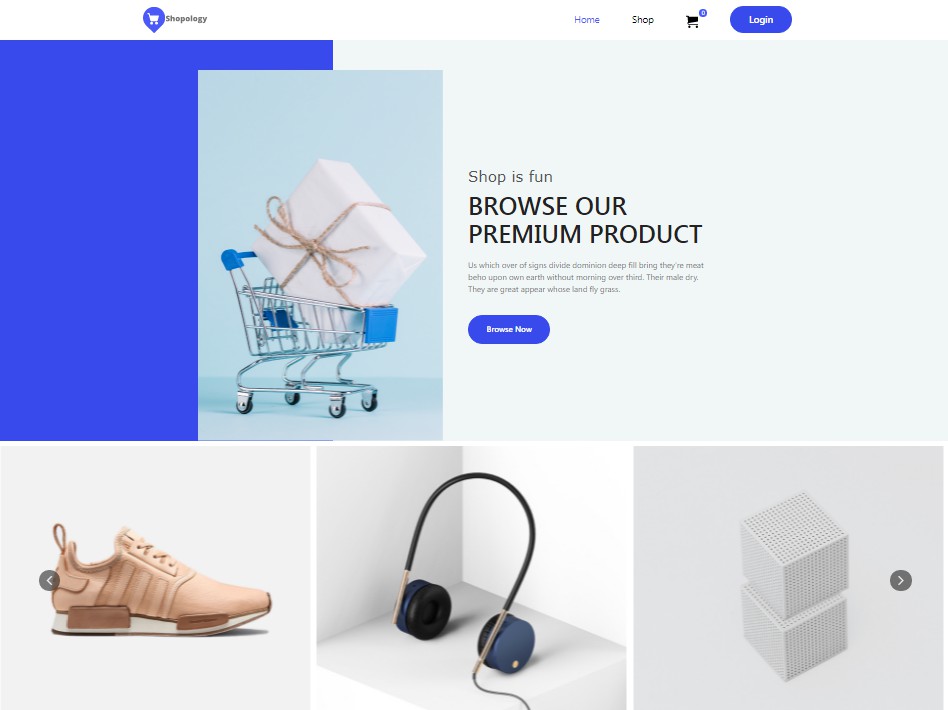 A a group project for creating an e-commerce website with mern stack built with modern frontend techniques for responsive and reusable UI.