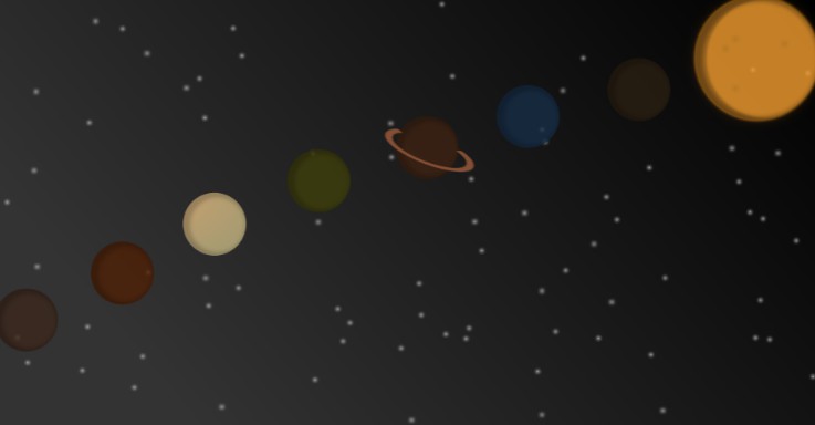 A whole galaxy created with the help sass preprocessor and framer motion library for the interactivity built with modern frontend techniques for responsive and reusable UI.