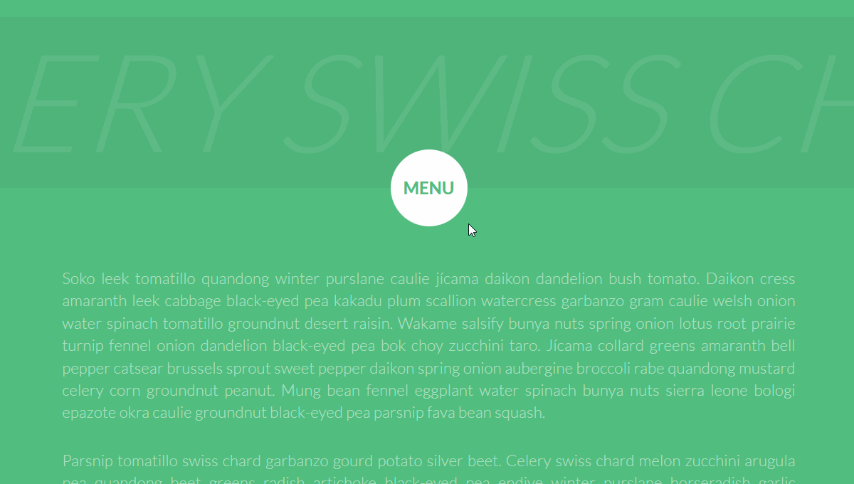 A circular navigation with css built with modern frontend techniques for responsive and reusable UI.