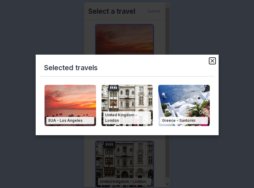 A a hook to easily select items based on an array built with modern frontend techniques for responsive and reusable UI.