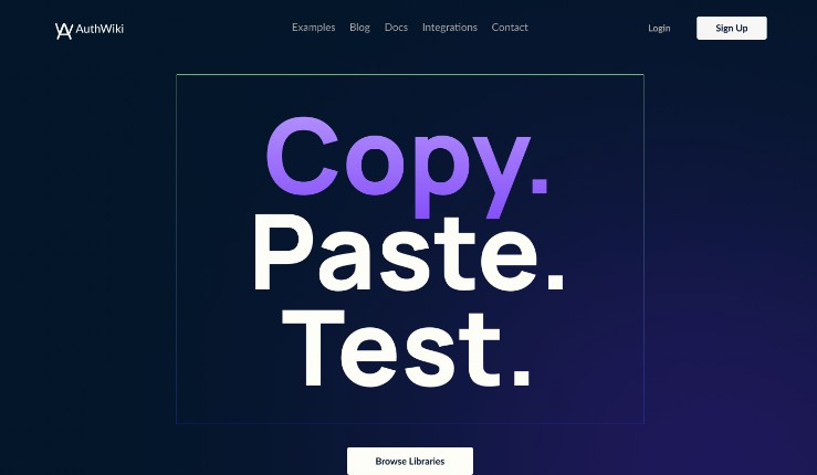 A a library that would ensure developers do not reinvent the wheel anymore as far as authentication is concerned built with modern frontend techniques for responsive and reusable UI.