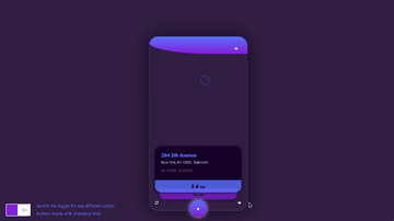 A action button with checkbox trick built with modern frontend techniques for responsive and reusable UI.