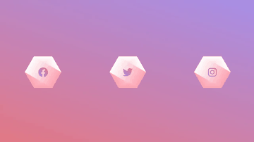 A butterfly hexagon built with modern frontend techniques for responsive and reusable UI.