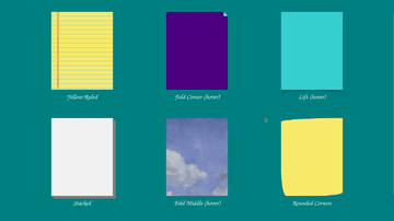 A css paper works built with modern frontend techniques for responsive and reusable UI.