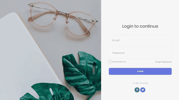 A login form #18 built with modern frontend techniques for responsive and reusable UI.