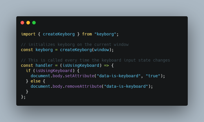 A a library that tracks browser keyboard focus state that powers tabster built with modern frontend techniques for responsive and reusable UI.