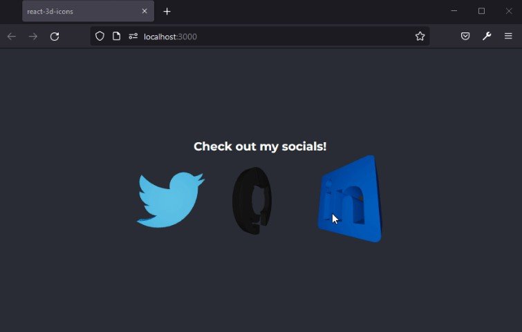 A 3d, animated, drag-and-drop icons for react built with modern frontend techniques for responsive and reusable UI.