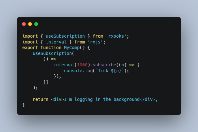 A a library of rxjs-related hooks built with modern frontend techniques for responsive and reusable UI.
