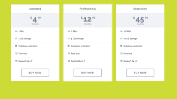 A best pricing table built with modern frontend techniques for responsive and reusable UI.