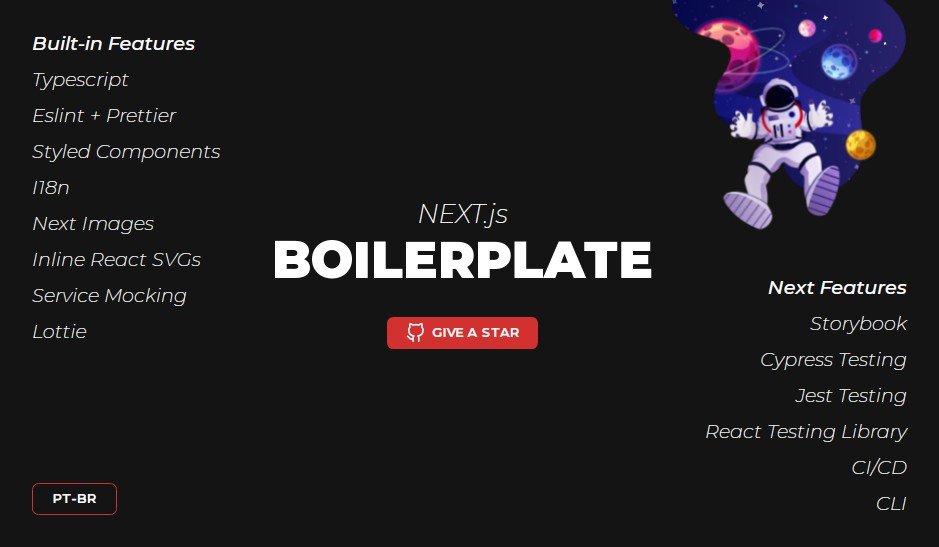 A basic next.js boilerplate ready to use in any type of websites built with modern frontend techniques for responsive and reusable UI.