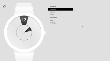 A mask watch built with modern frontend techniques for responsive and reusable UI.