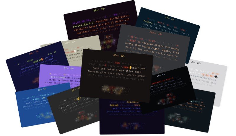 A a fast and minimal typing app with react built with modern frontend techniques for responsive and reusable UI.