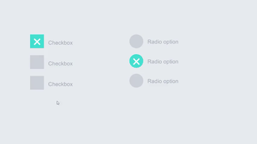 A css ripple/wave checkbox and radio button built with modern frontend techniques for responsive and reusable UI.