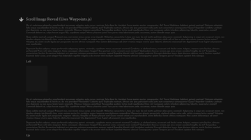 A scroll image reveal effects built with modern frontend techniques for responsive and reusable UI.