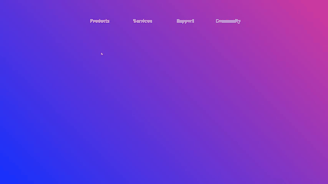 A stripe like css only menu built with modern frontend techniques for responsive and reusable UI.