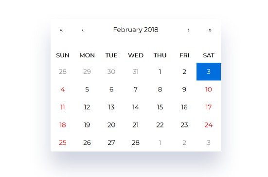 A ultimate calendar for your react app built with modern frontend techniques for responsive and reusable UI.
